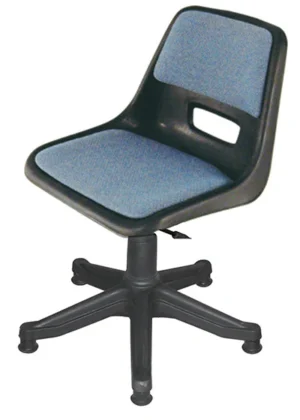 Shell Holo Revolving Chair with Hydraulic Jack & Cushion With Stopper